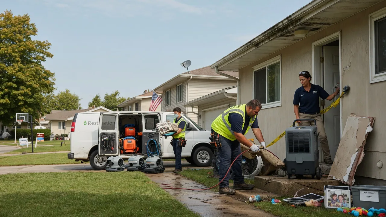 Water Damage Restoration in Prue, OK near me